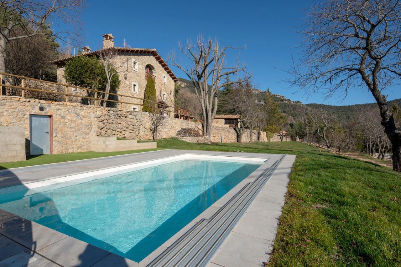 Masia El Pinatell Castellar del Riu Buitenkant foto